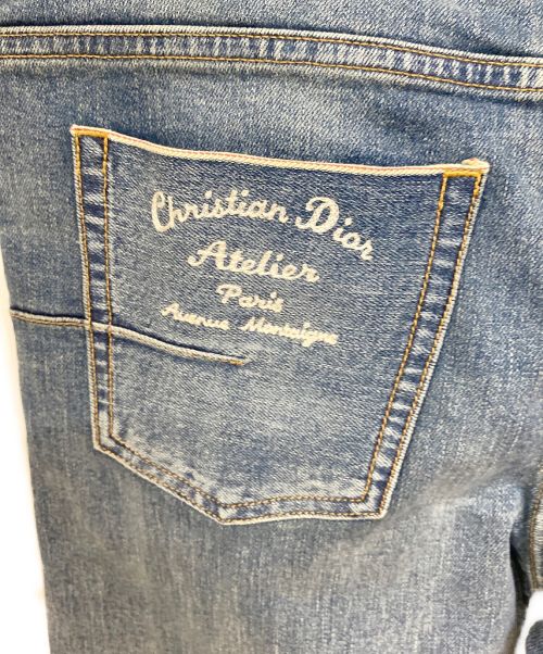 Dior（ディオール）Dior (ディオール) アトリエスリムフィットデニムパンツ インディゴ サイズ:30の古着・服飾アイテム