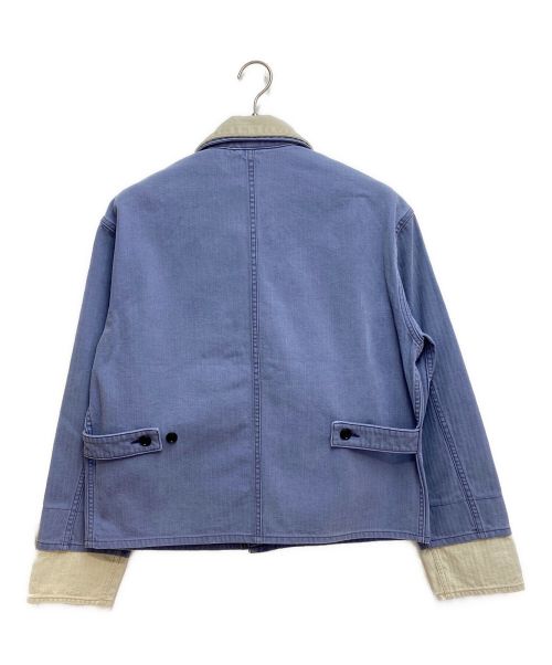 Dior（ディオール）Dior (ディオール) 23SS ヘリンボーンカバーオール インディゴ サイズ:48の古着・服飾アイテム