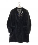 RAF SIMONS×FRED PERRYラフシモンズ×フレッドペリー）の古着「Tailored Corduroy Coat」｜ブラック