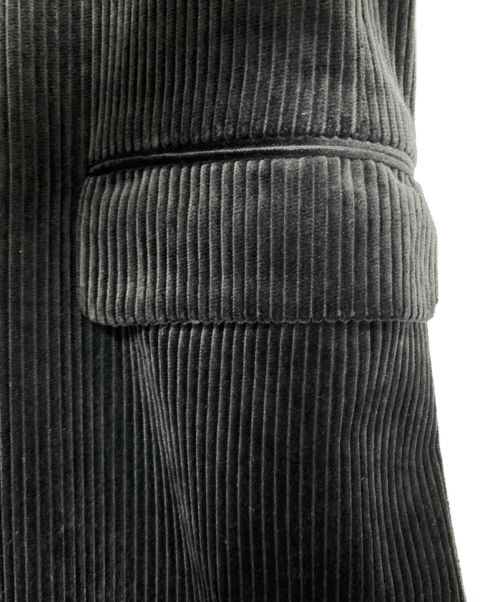 RAF SIMONS（ラフシモンズ）RAF SIMONS (ラフシモンズ) FRED PERRY (フレッドペリー) Tailored Corduroy Coat ブラック サイズ:Mの古着・服飾アイテム