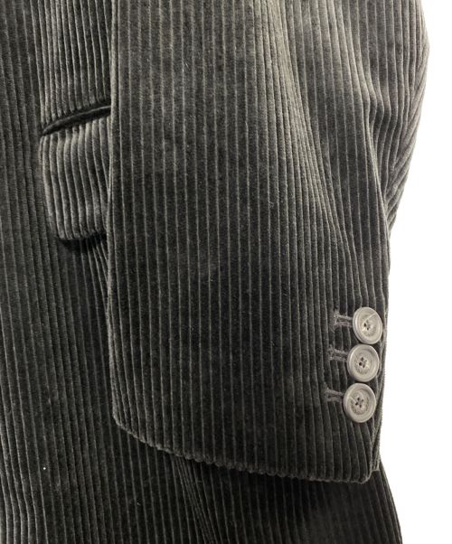 RAF SIMONS（ラフシモンズ）RAF SIMONS (ラフシモンズ) FRED PERRY (フレッドペリー) Tailored Corduroy Coat ブラック サイズ:Mの古着・服飾アイテム