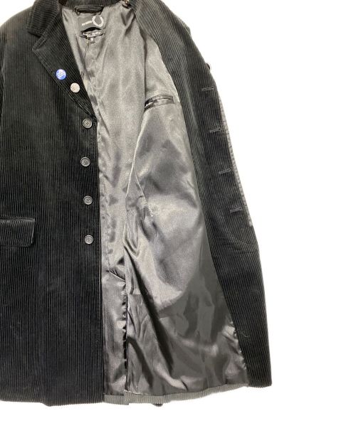 RAF SIMONS（ラフシモンズ）RAF SIMONS (ラフシモンズ) FRED PERRY (フレッドペリー) Tailored Corduroy Coat ブラック サイズ:Mの古着・服飾アイテム