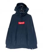 SUPREMEシュプリーム）の古着「Box Logo Hooded Sweatshirt」｜ネイビー