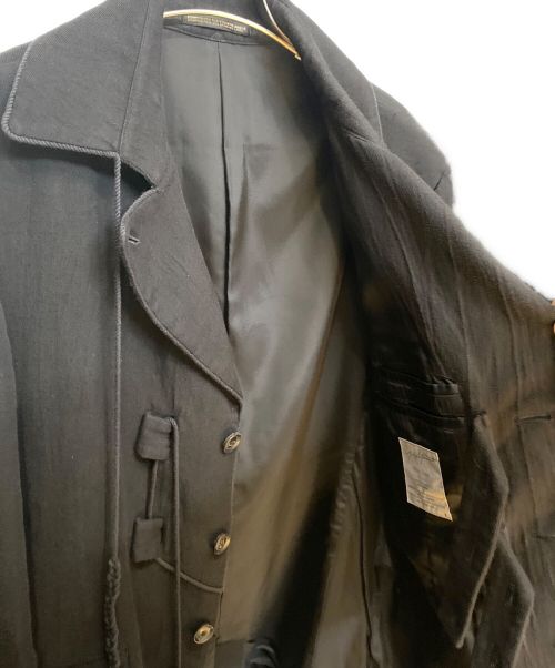 Yohji Yamamoto pour homme（ヨウジヤマモト プールオム）Yohji Yamamoto pour homme (ヨウジヤマモト プールオム) コードデザインジャケット ブラック サイズ:2の古着・服飾アイテム
