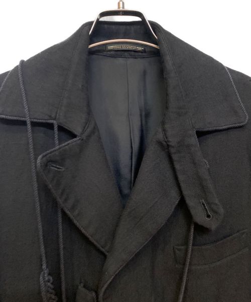 Yohji Yamamoto pour homme（ヨウジヤマモト プールオム）Yohji Yamamoto pour homme (ヨウジヤマモト プールオム) コードデザインジャケット ブラック サイズ:2の古着・服飾アイテム
