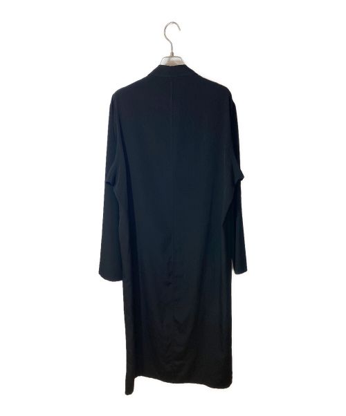 Yohji Yamamoto pour homme（ヨウジヤマモト プールオム）Yohji Yamamoto pour homme (ヨウジヤマモト プールオム) チャイナ ボタン ロング ブラウス ブラック サイズ:1の古着・服飾アイテム