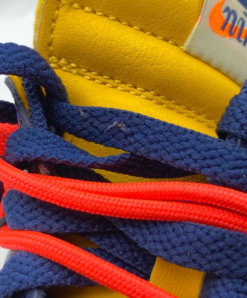 NIKE（ナイキ）NIKE (ナイキ) OFFWHITE (オフホワイト) DUNK LOW 'UNIVERSITY GOLD' イエロー×ネイビー サイズ:27cm(US 9)の古着・服飾アイテム