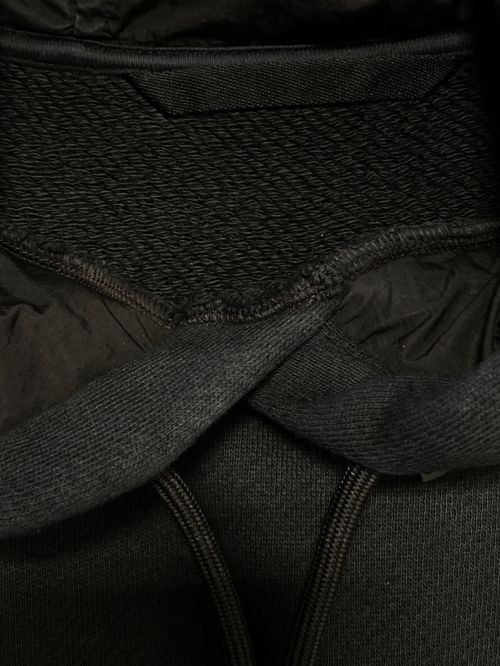 MONCLER GENIUS（モンクレール ジーニアス）MONCLER GENIUS (モンクレール ジーニアス) HOODIE GARMENT DYE ブラック サイズ:Mの古着・服飾アイテム