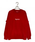 SUPREMEシュプリーム）の古着「Box Logo Crewneck」｜レッド