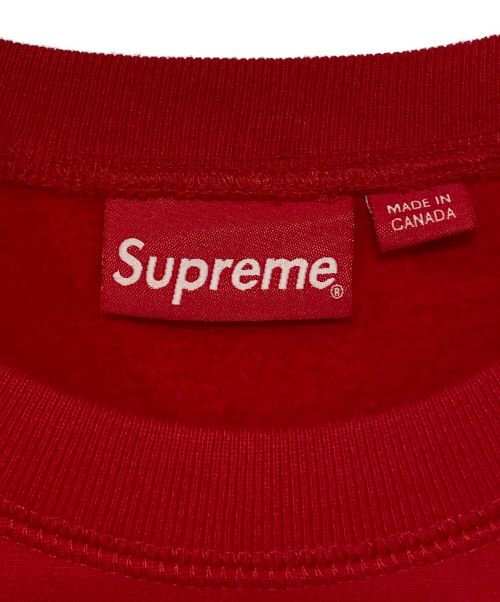SUPREME（シュプリーム）SUPREME (シュプリーム) Box Logo Crewneck レッド サイズ:Mの古着・服飾アイテム