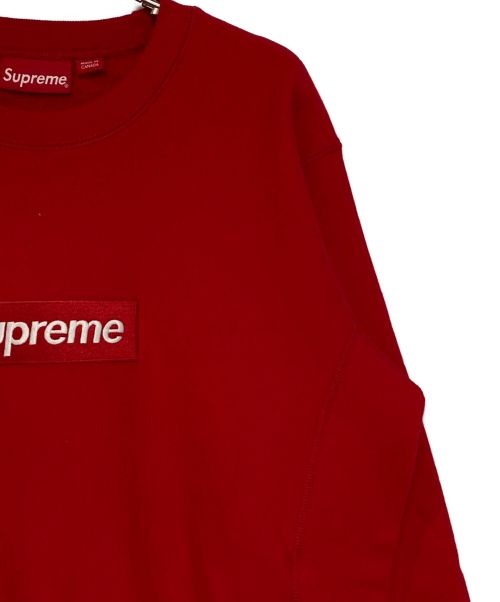 SUPREME（シュプリーム）SUPREME (シュプリーム) Box Logo Crewneck レッド サイズ:Mの古着・服飾アイテム