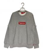 SUPREMEシュプリーム）の古着「Box Logo Crewneck」｜グレー