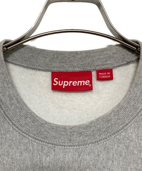 SUPREME（シュプリーム）SUPREME (シュプリーム) Box Logo Crewneck グレー サイズ:SIZE Mの古着・服飾アイテム