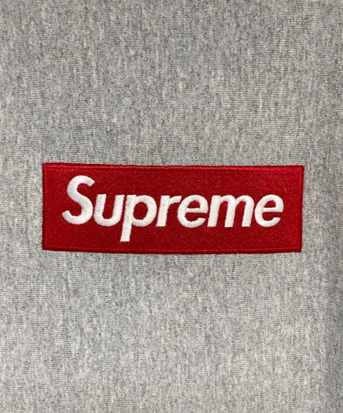 SUPREME（シュプリーム）SUPREME (シュプリーム) Box Logo Crewneck グレー サイズ:SIZE Mの古着・服飾アイテム