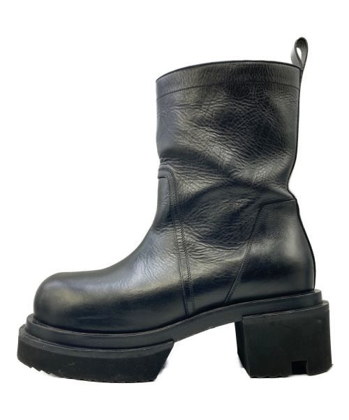 RICK OWENS（リックオウエンス）RICK OWENS (リック オウエンス) Pull-On Bogun Boots ブラック サイズ:SIZE 43の古着・服飾アイテム