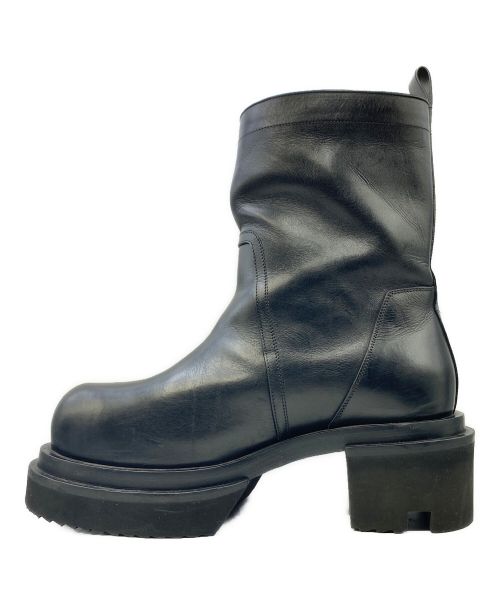 RICK OWENS（リックオウエンス）RICK OWENS (リック オウエンス) Pull-On Bogun Boots ブラック サイズ:SIZE 43の古着・服飾アイテム