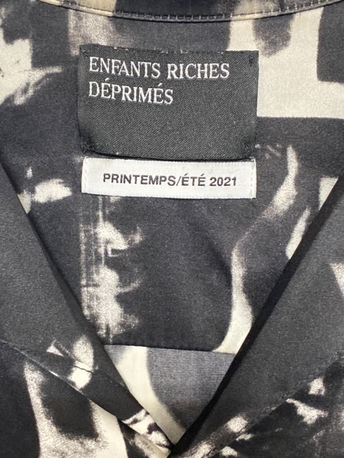 ENFANTS RICHES DEPRIMES（アンファン・リッシュ・デプリメ）ENFANTS RICHES DEPRIMES (アンファン・リッシュ・デプリメ) Button Up Shirt ブラック サイズ:SIZE Sの古着・服飾アイテム