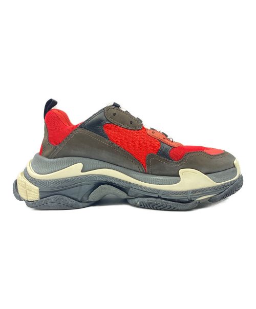 BALENCIAGA（バレンシアガ）BALENCIAGA (バレンシアガ) TRIPLE S レッド サイズ:42の古着・服飾アイテム