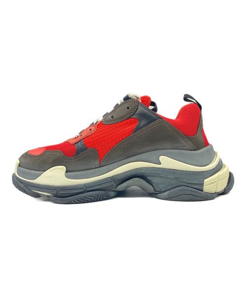 BALENCIAGA（バレンシアガ）BALENCIAGA (バレンシアガ) TRIPLE S レッド サイズ:42の古着・服飾アイテム