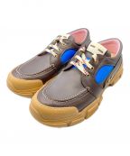 GUCCIグッチ）の古着「BOATREK」｜ブラウン×ブルー