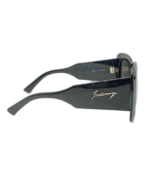 BALENCIAGA（バレンシアガ）BALENCIAGA (バレンシアガ) スクエアサングラス ブラック サイズ:53□23-140の古着・服飾アイテム