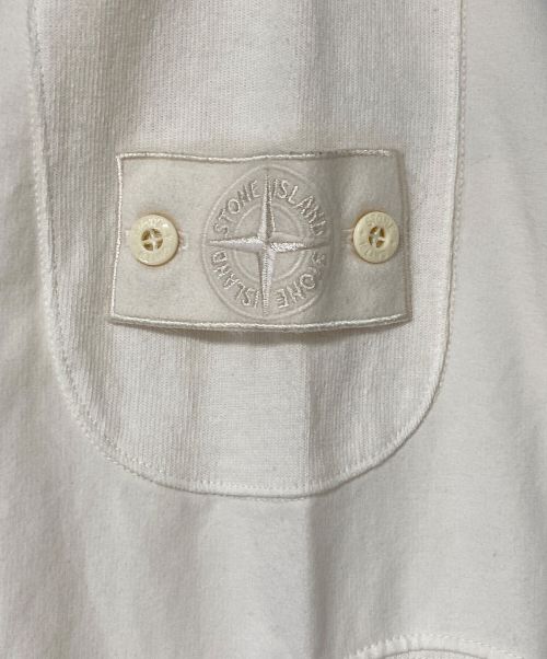 STONE ISLAND（ストーンアイランド）STONE ISLAND (ストーンアイランド) 618F6 GHOST PIECE ベージュ サイズ:SIZE L 未使用品の古着・服飾アイテム