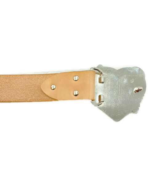 HUMAN MADE（ヒューマンメイド）HUMAN MADE (ヒューマンメイド)  HEART LEATHER BELT サイズ:-の古着・服飾アイテム