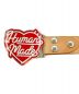 HUMAN MADE (ヒューマンメイド)  HEART LEATHER BELT サイズ:-：12800円