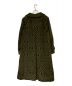 GUCCI (グッチ) GG STRIPE WOOL COAT ブラウン×グリーン サイズ:SIZE 44：130000円