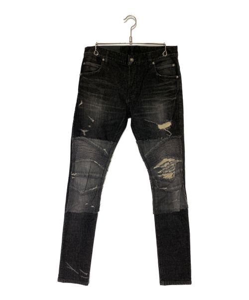 BALMAIN（バルマン）BALMAIN (バルマン) デニムパンツ ブラック サイズ:SIZE 30の古着・服飾アイテム