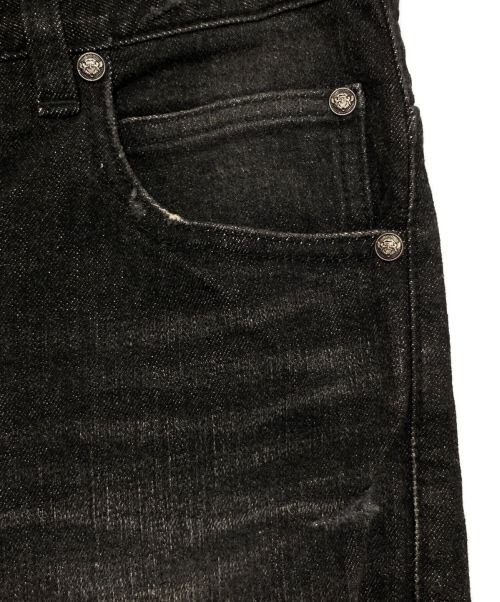 BALMAIN（バルマン）BALMAIN (バルマン) デニムパンツ ブラック サイズ:SIZE 30の古着・服飾アイテム