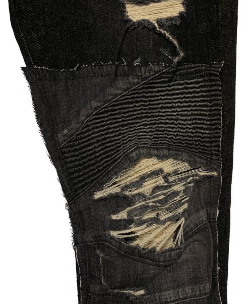 BALMAIN（バルマン）BALMAIN (バルマン) デニムパンツ ブラック サイズ:SIZE 30の古着・服飾アイテム