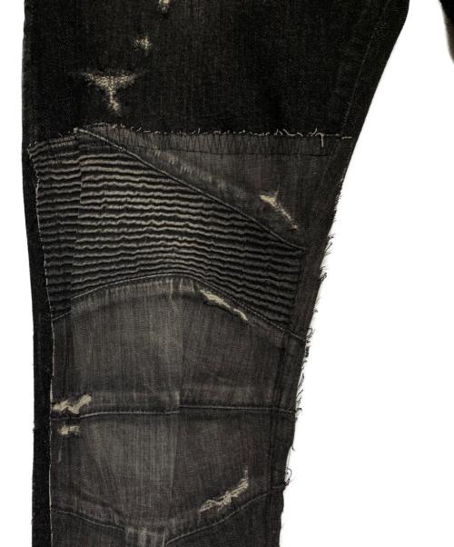 BALMAIN（バルマン）BALMAIN (バルマン) デニムパンツ ブラック サイズ:SIZE 30の古着・服飾アイテム