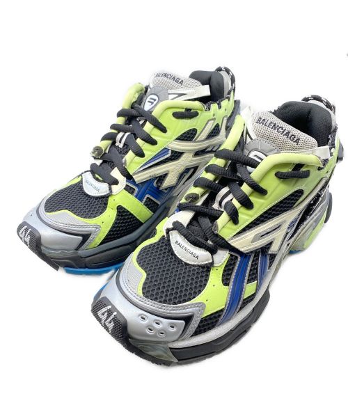 BALENCIAGA（バレンシアガ）BALENCIAGA (バレンシアガ) RUNNER ブラック×イエロー サイズ:SIZE 44の古着・服飾アイテム