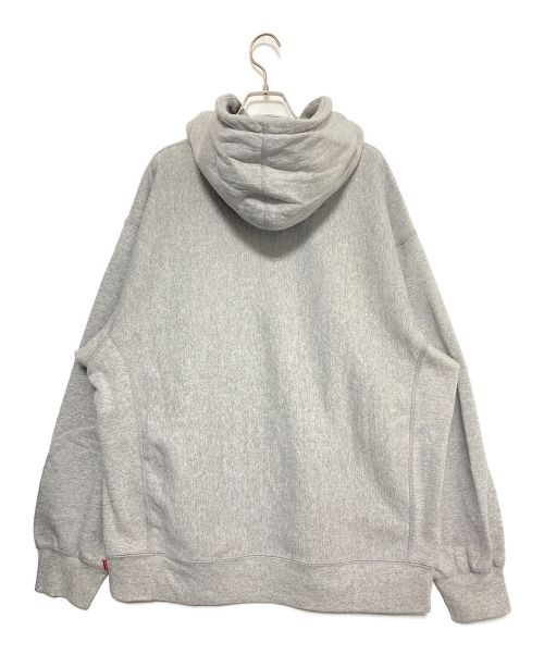 SUPREME（シュプリーム）SUPREME (シュプリーム) Cross Box Logo Hooded Sweatshirt グレー サイズ:SIZE XLの古着・服飾アイテム
