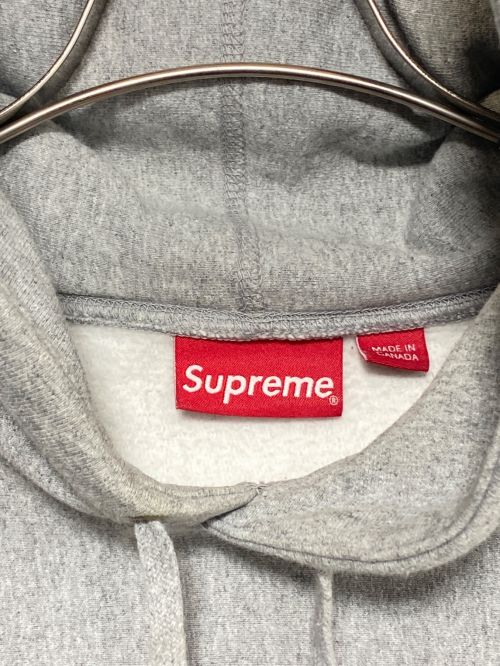 SUPREME（シュプリーム）SUPREME (シュプリーム) Cross Box Logo Hooded Sweatshirt グレー サイズ:SIZE XLの古着・服飾アイテム