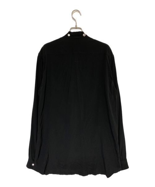 RICK OWENS（リックオウエンス）RICK OWENS (リック オウエンス) FOGPOCKET LARRY Shirt ブラック サイズ:SIZE 38の古着・服飾アイテム