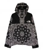 SUPREME×THE NORTH FACEシュプリーム×ザ ノース フェイス）の古着「BANDANA MOUNTAIN PARKA」｜ブラック