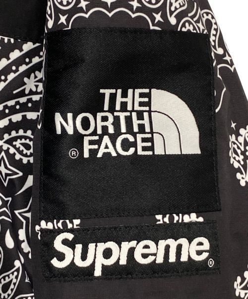 SUPREME（シュプリーム）SUPREME (シュプリーム) THE NORTH FACE (ザ ノース フェイス) BANDANA MOUNTAIN PARKA ブラック サイズ:M 未使用品の古着・服飾アイテム