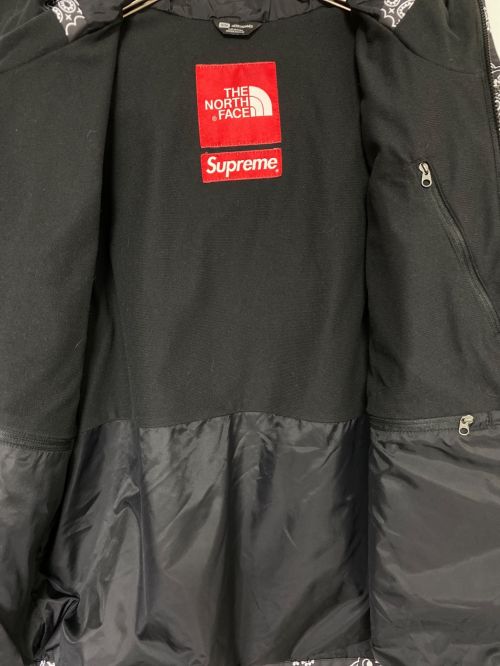 SUPREME（シュプリーム）SUPREME (シュプリーム) THE NORTH FACE (ザ ノース フェイス) BANDANA MOUNTAIN PARKA ブラック サイズ:M 未使用品の古着・服飾アイテム