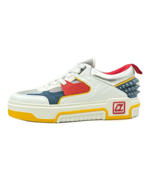 Christian Louboutin（クリスチャン・ルブタン）Christian Louboutin (クリスチャン・ルブタン) Astroloubi ホワイト×レッド サイズ:41.5の古着・服飾アイテム