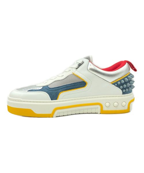 Christian Louboutin（クリスチャン・ルブタン）Christian Louboutin (クリスチャン・ルブタン) Astroloubi ホワイト×レッド サイズ:41.5の古着・服飾アイテム
