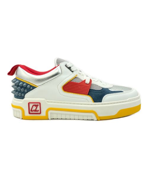 Christian Louboutin（クリスチャン・ルブタン）Christian Louboutin (クリスチャン・ルブタン) Astroloubi ホワイト×レッド サイズ:41.5の古着・服飾アイテム
