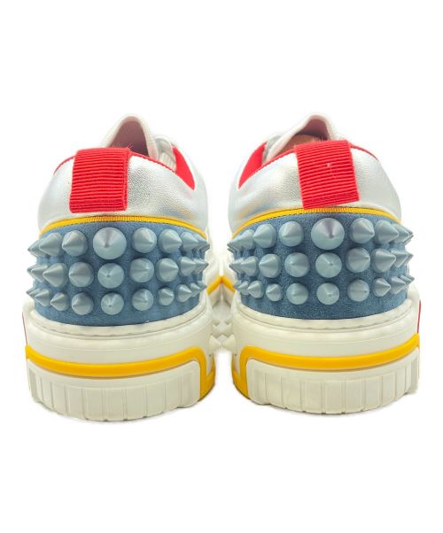 Christian Louboutin（クリスチャン・ルブタン）Christian Louboutin (クリスチャン・ルブタン) Astroloubi ホワイト×レッド サイズ:41.5の古着・服飾アイテム