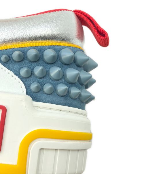 Christian Louboutin（クリスチャン・ルブタン）Christian Louboutin (クリスチャン・ルブタン) Astroloubi ホワイト×レッド サイズ:41.5の古着・服飾アイテム