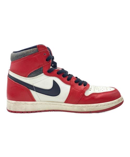 NIKE（ナイキ）NIKE (ナイキ) AIR JORDAN1 レッド サイズ:26cm (US 8)の古着・服飾アイテム