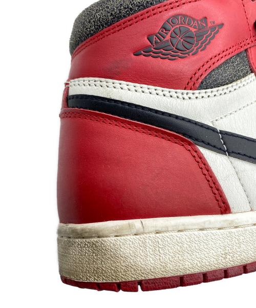 NIKE（ナイキ）NIKE (ナイキ) AIR JORDAN1 レッド サイズ:26cm (US 8)の古着・服飾アイテム