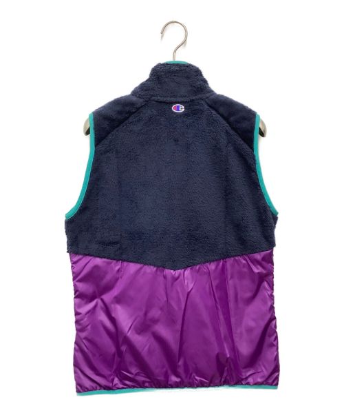 Champion（チャンピオン）Champion (チャンピオン) ベスト ネイビー サイズ:SIZE M 未使用品の古着・服飾アイテム