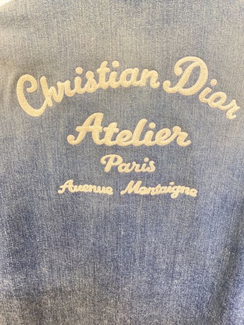 Dior（ディオール）Dior (ディオール) ロゴデニムジャケット インディゴ サイズ:48の古着・服飾アイテム