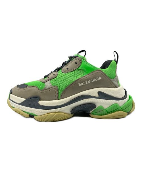 BALENCIAGA（バレンシアガ）BALENCIAGA (バレンシアガ) TRIPLE S グリーン サイズ:SIZE 40の古着・服飾アイテム